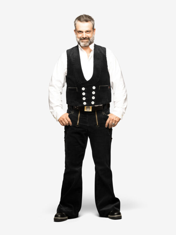 FHB GUSTAV Zunfthose Trenkercord Dreidraht mit Echtleder 60064Gustav60064GustavModel-1.jpg