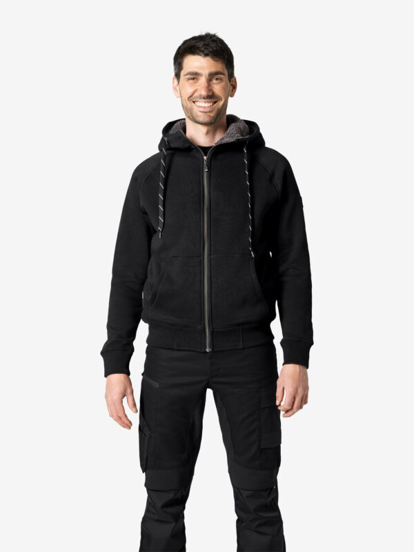 FHB JÖRG Sweater-Jacke mit Kapuze und Webpelz 79293Jrg79293JrgModel-1.jpg