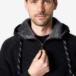 FHB JÖRG Sweater-Jacke mit Kapuze und Webpelz 79293Jrg79293JrgModel-2.jpg