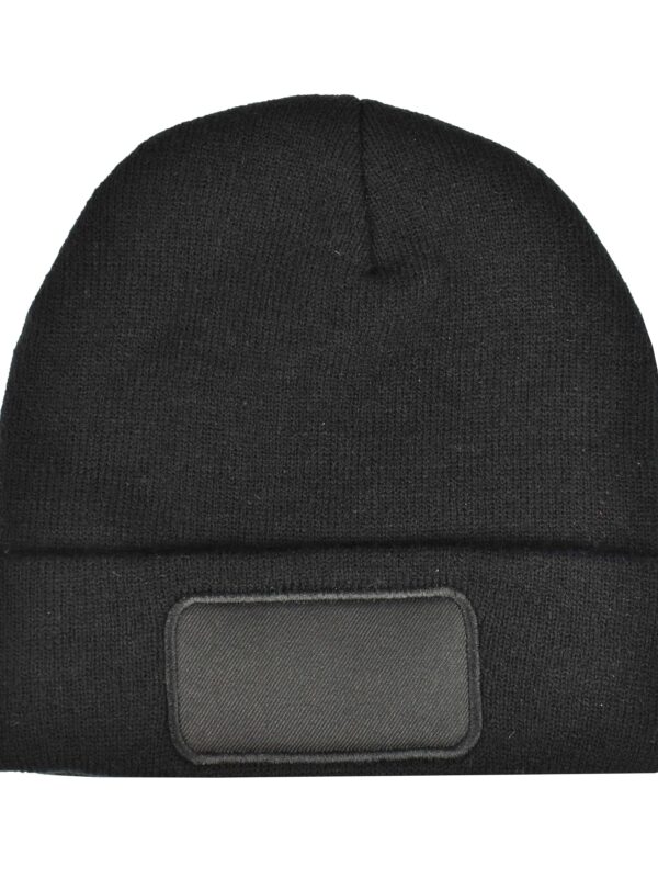 C1451 L-Merch Strickmütze mit Patch