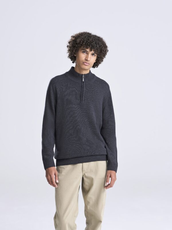 EA061 Ecologie Wakhan 1/4 Zip Sustainable Sweater