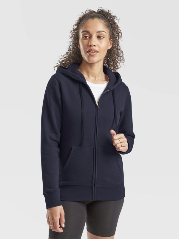 F440N Fruit of the Loom Ladies´ Premium Hooded Sweat Jacket