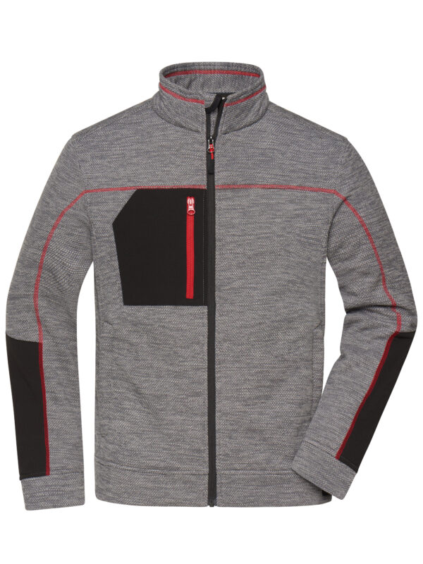 JN1817 Daiber Men´s Structure Fleece Jacket