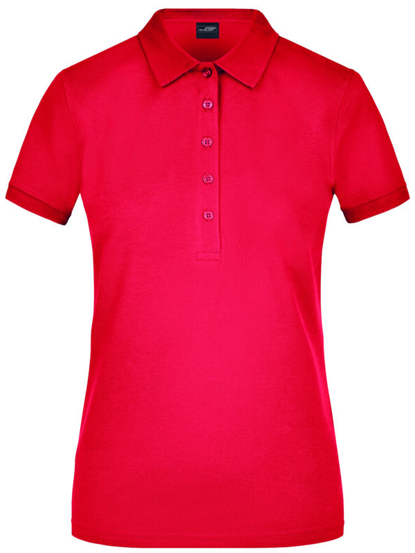 JN709 Daiber Ladies' Elastic Polo Piqué