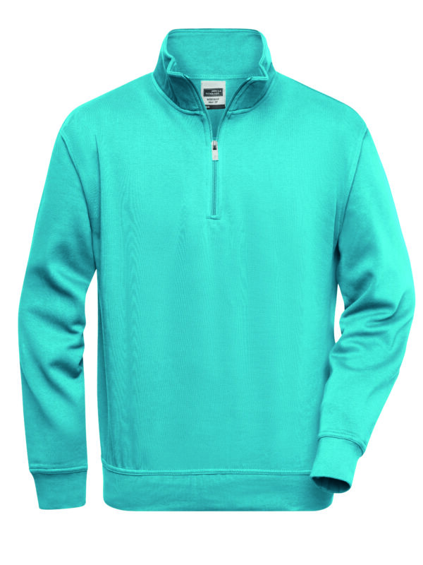 JN831 Daiber Workwear Half Zip Sweat