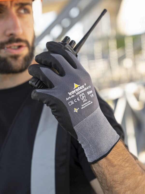 KX157 Korntex Elastic Nitrile Foam Gloves Izmir