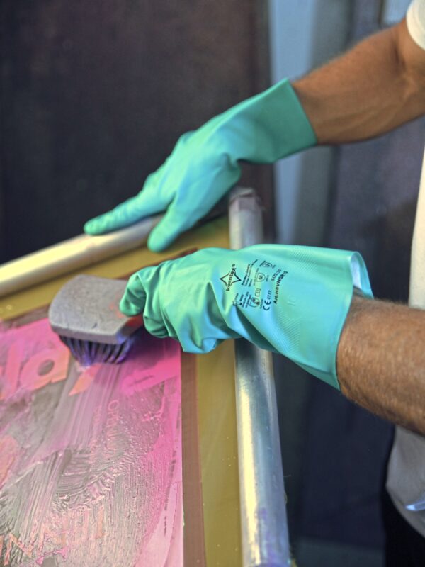 KX170 Korntex Nitrile Gloves Velourised Ankara
