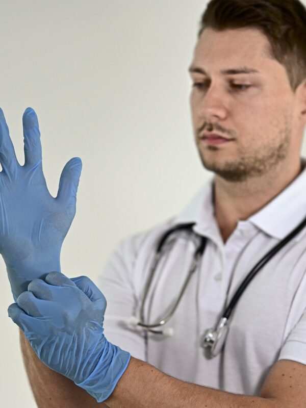 KX172 Korntex Disposable Nitrile Gloves Kars (Pack of 100)