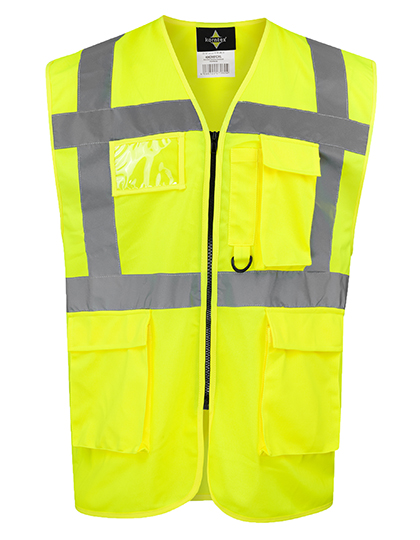 KX810 Korntex CO² Neutral Multifunctional Executive Safety Vest Hamburg