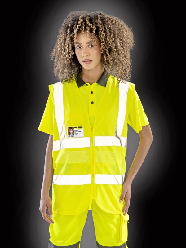 RT202 Result Safe Guard Zip I.D. Safety Tabard