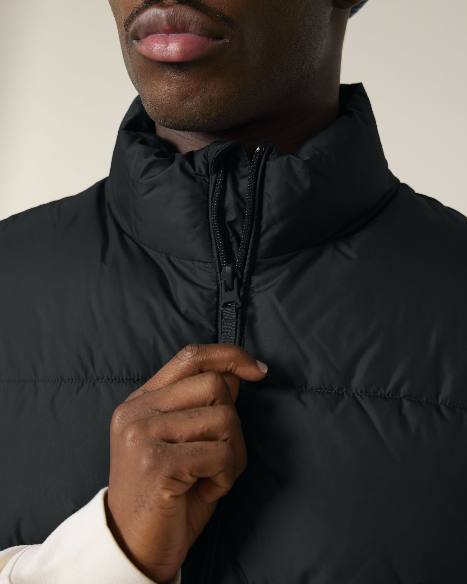 Puffer Gilet Front Detail