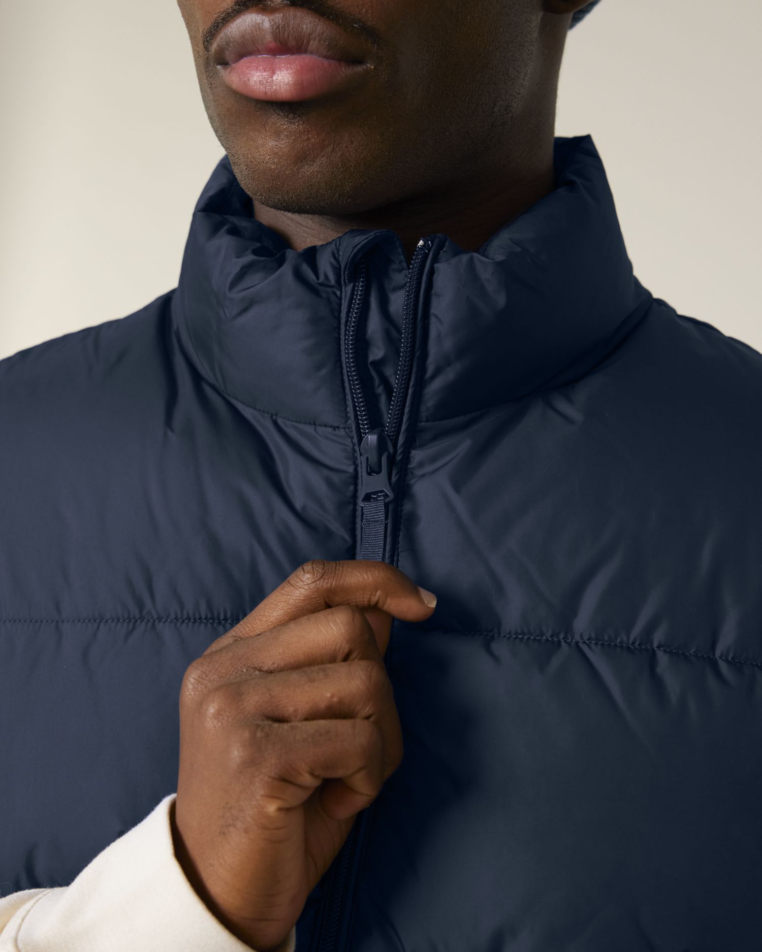 Puffer Gilet Front Detail
