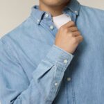 Stanley Denim Shirt Front Detail