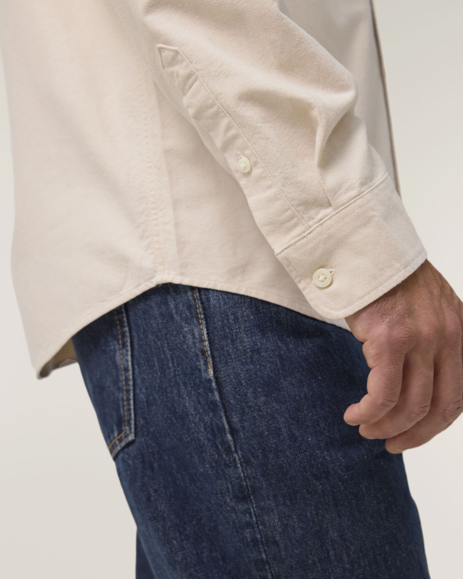 Stanley Oxford Shirt Front Detail