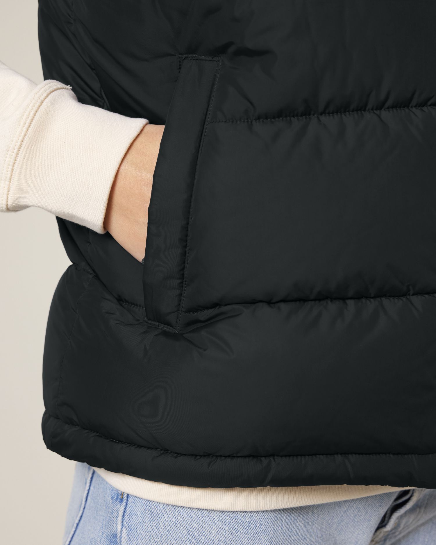 Puffer Gilet Front Detail