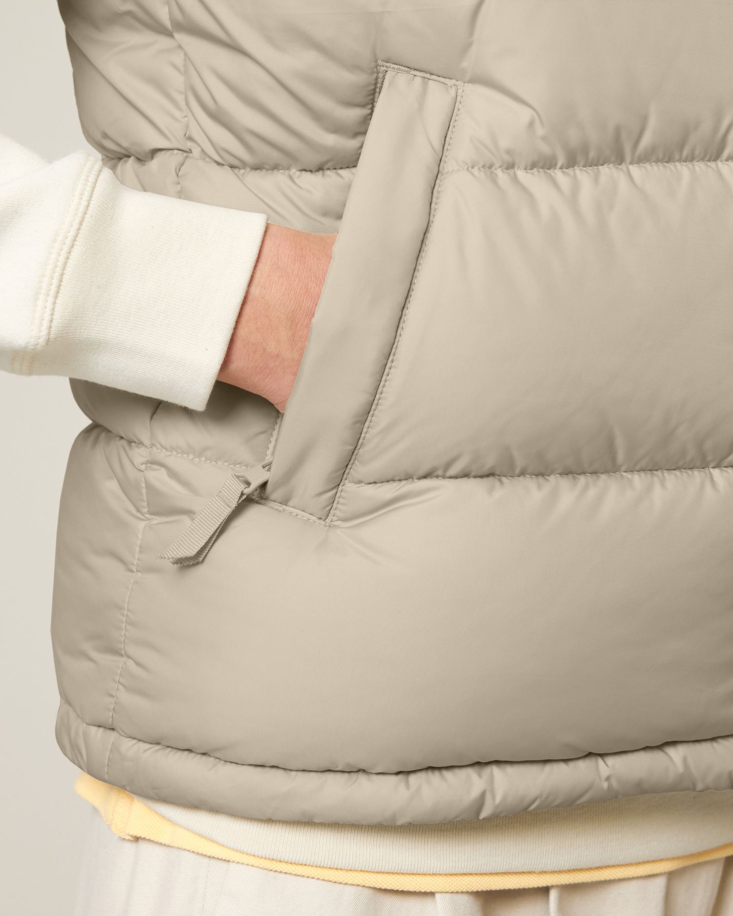 Puffer Gilet Front Detail