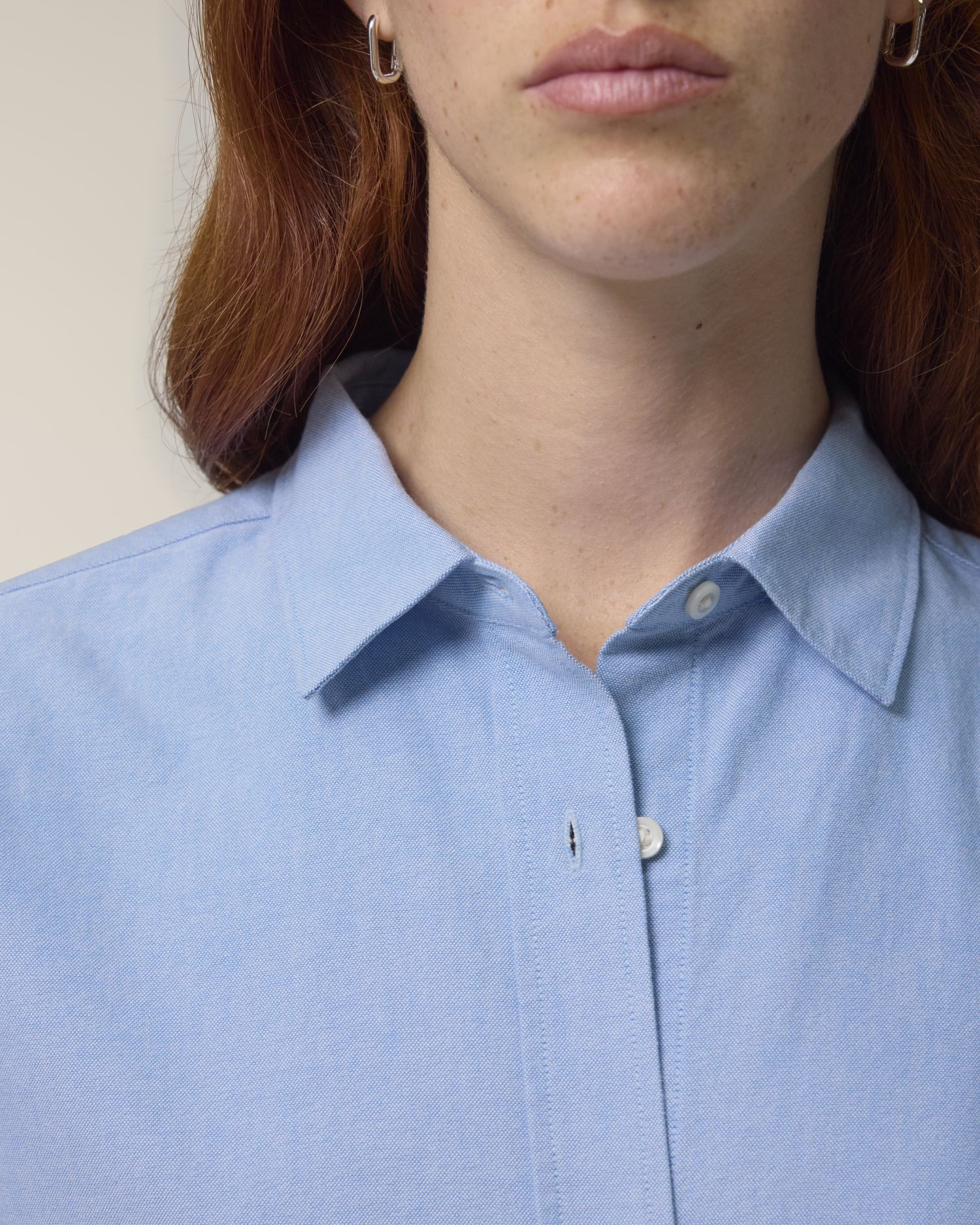 Stella Oxford Shirt Front Detail
