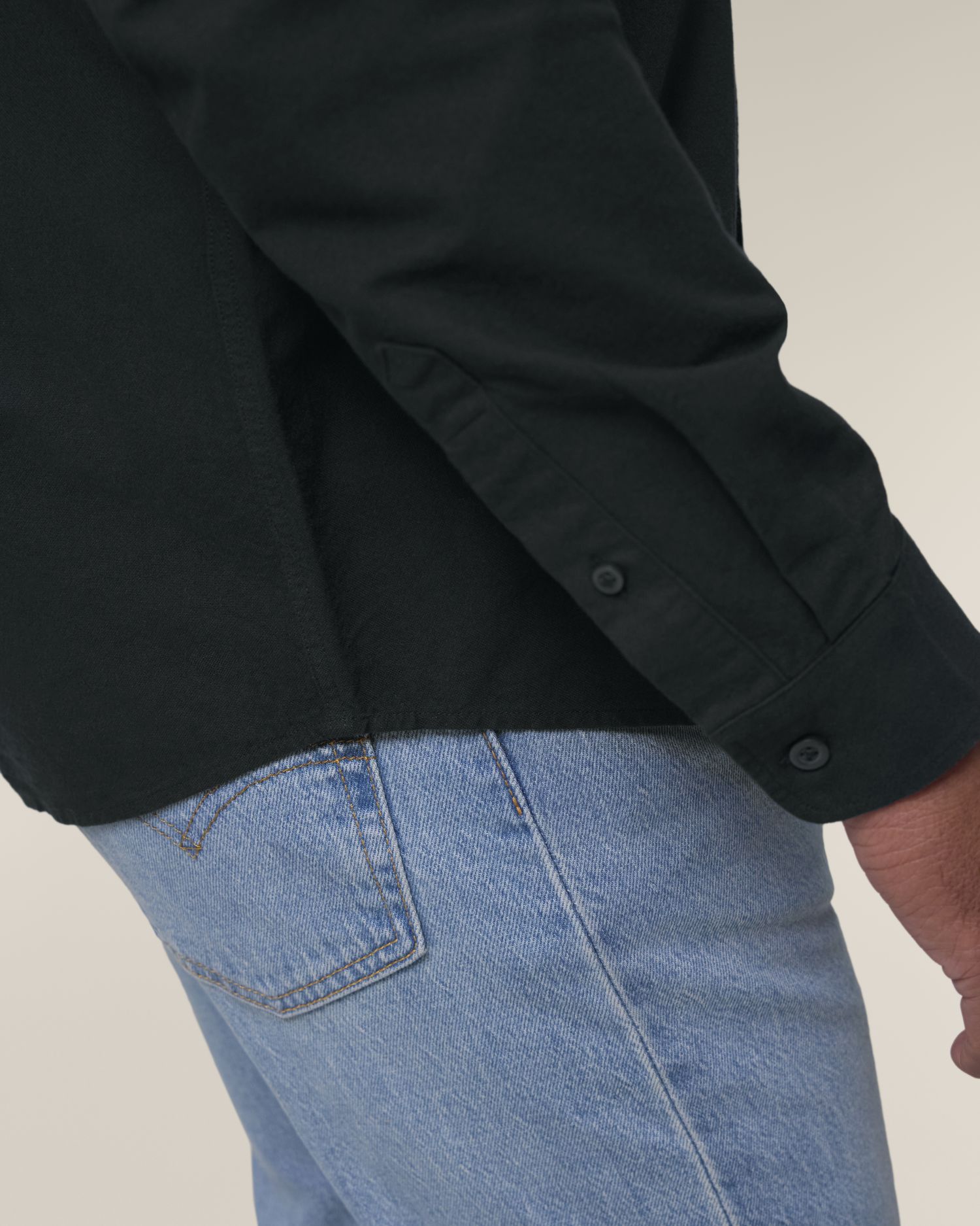 Stanley Oxford Shirt Front Detail