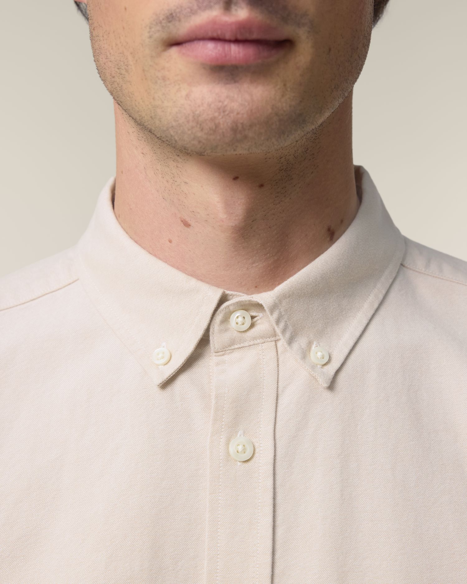 Stanley Oxford Shirt Front Detail