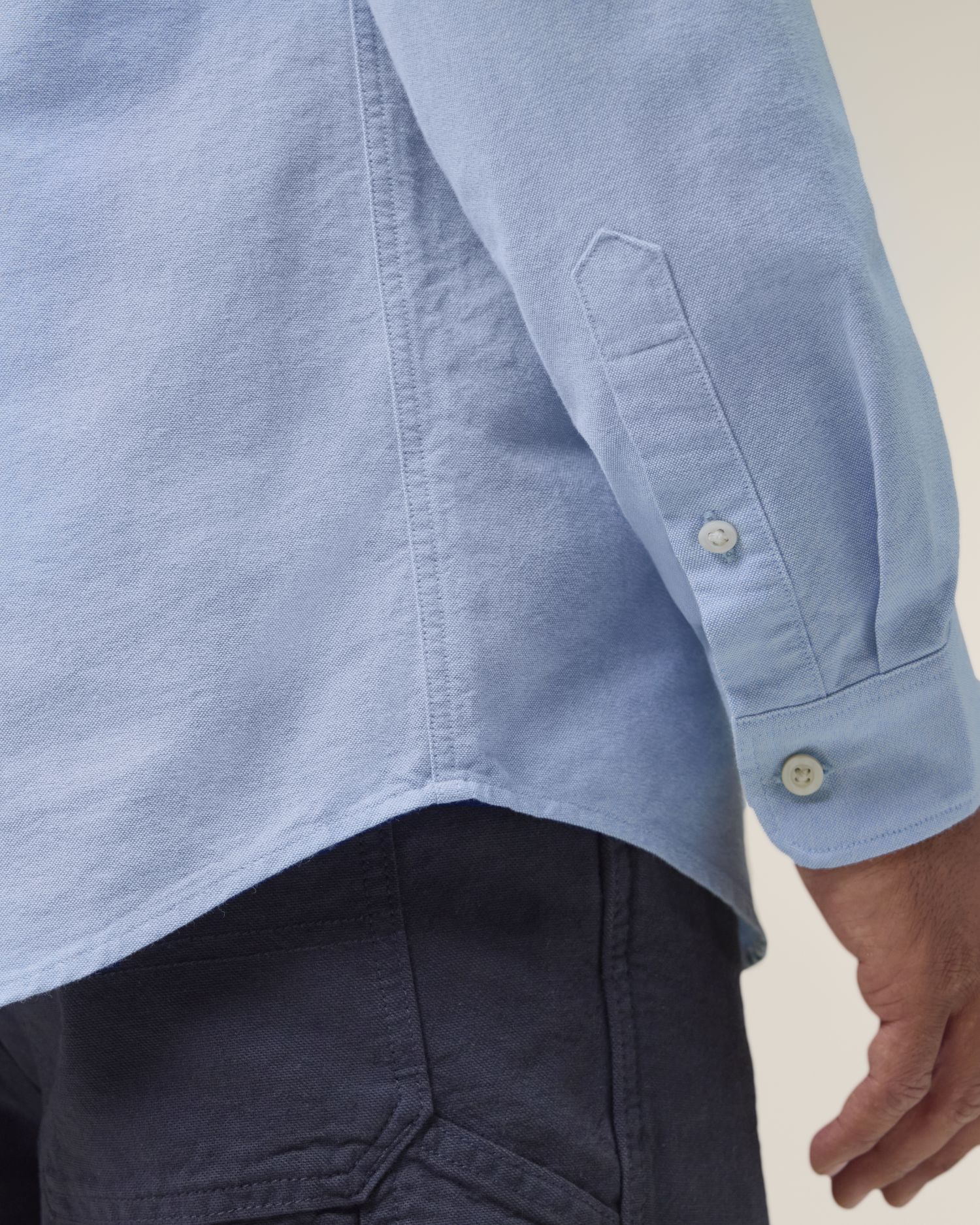 Stanley Oxford Shirt Front Detail
