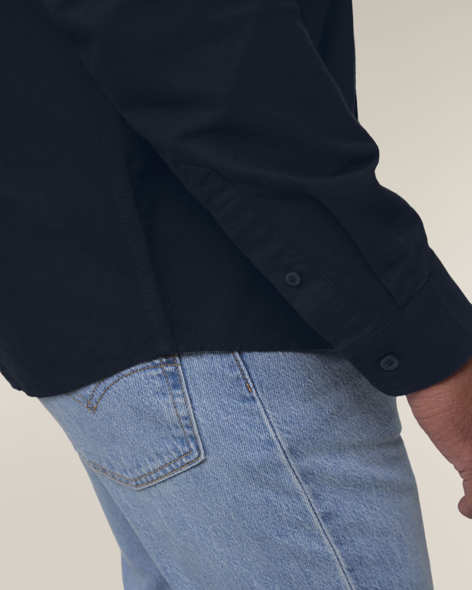 Stanley Oxford Shirt Front Detail