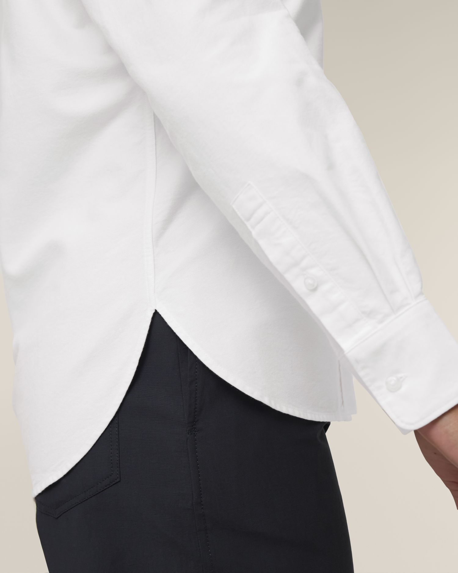 Stella Oxford Shirt Front Detail