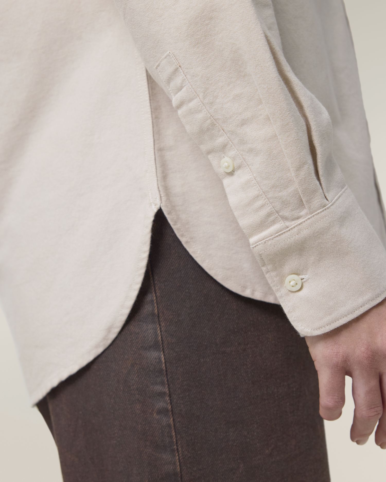 Stella Oxford Shirt Front Detail