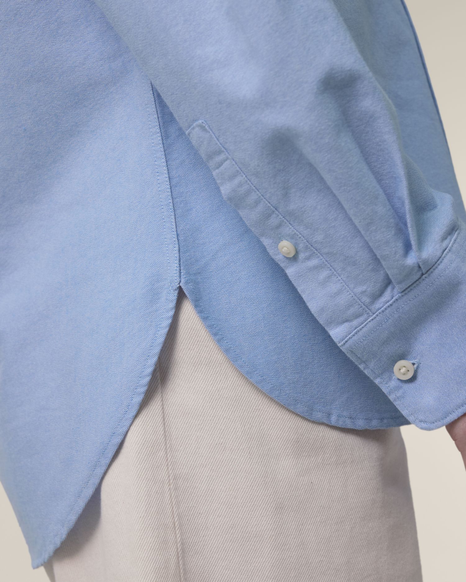 Stella Oxford Shirt Front Detail