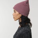 Rib Beanie Front Detail