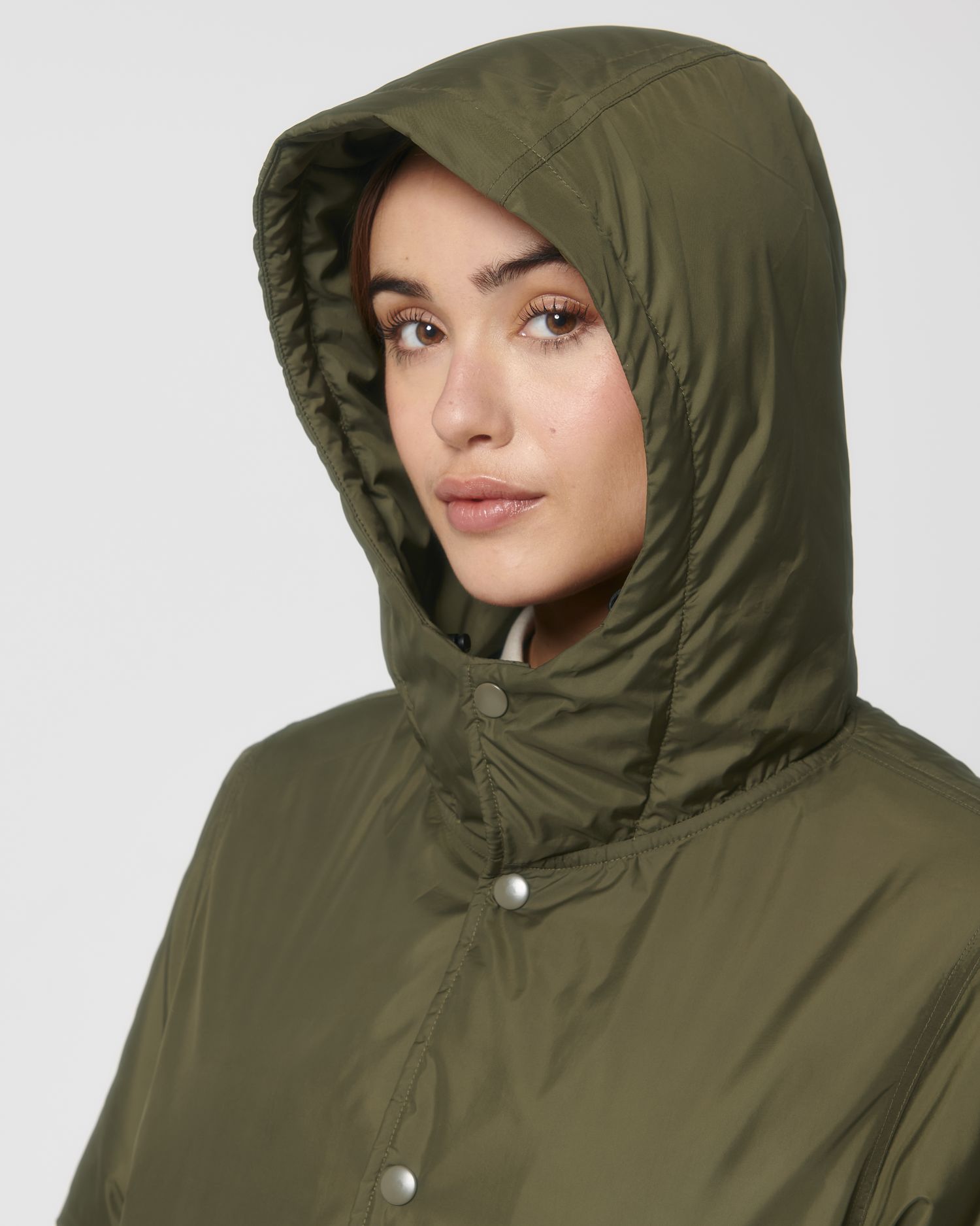 Padded Parker Front Detail