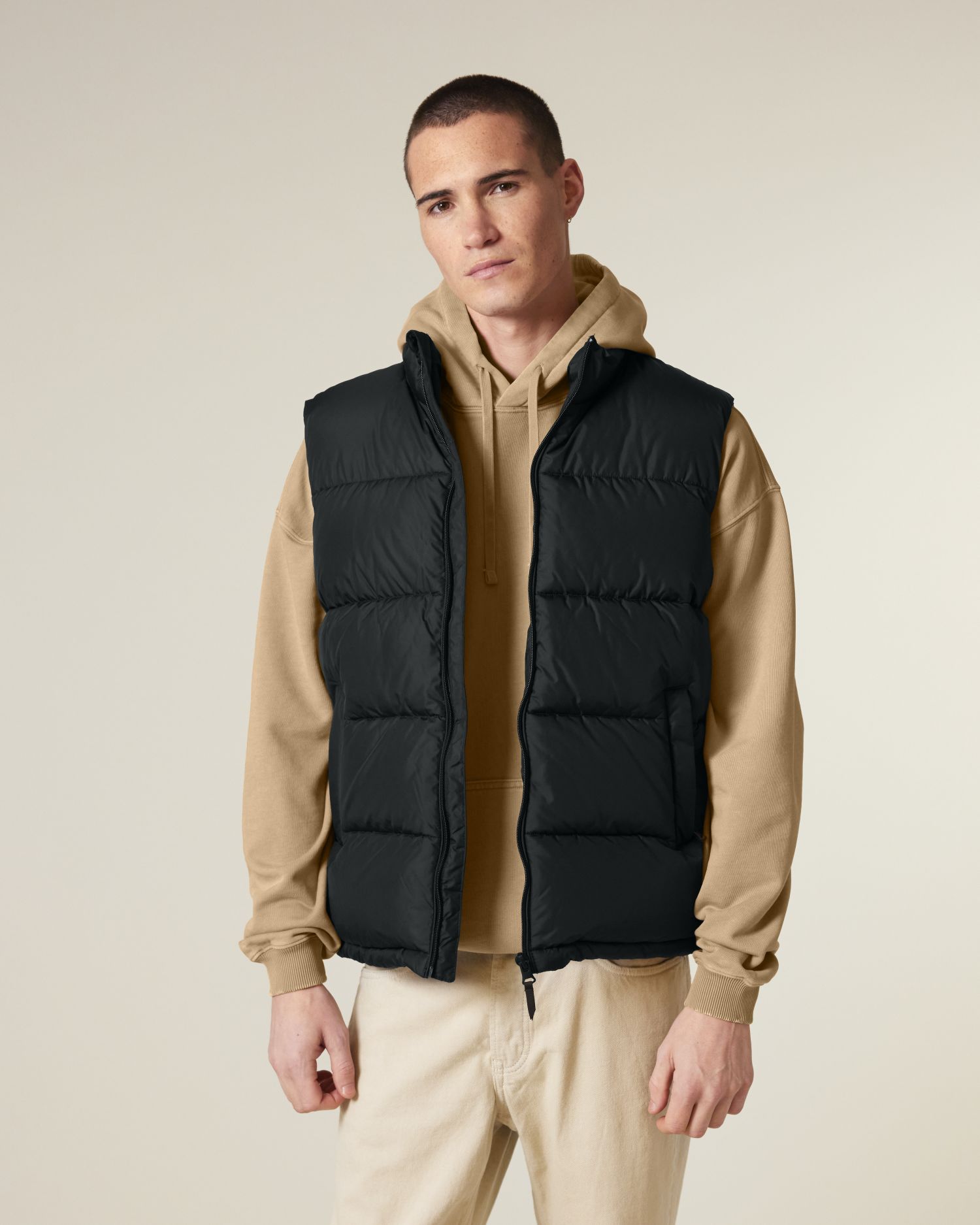 Puffer Gilet Front Main