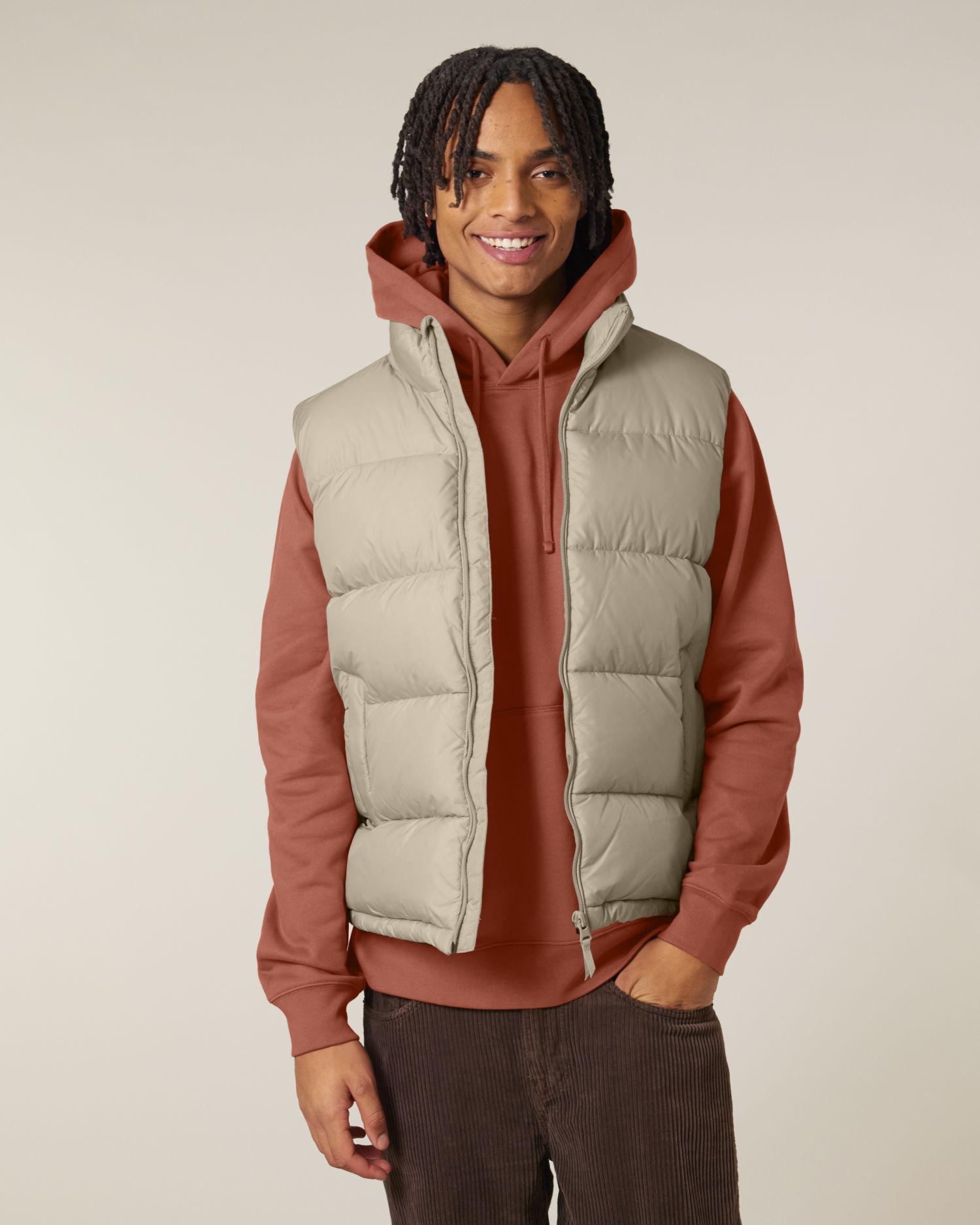 Puffer Gilet Front Main