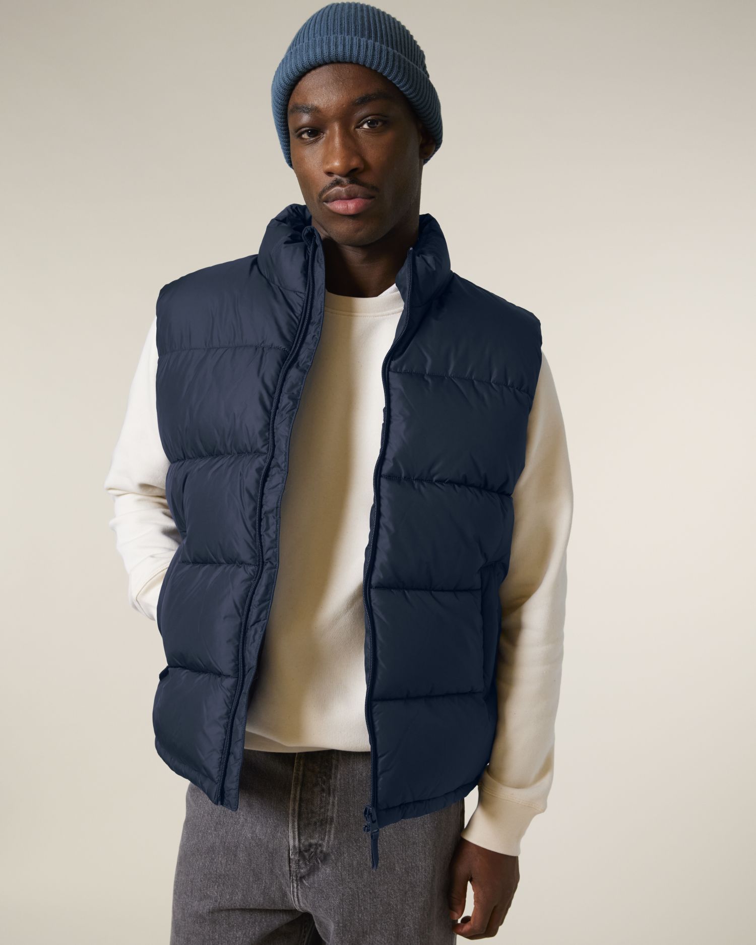 Puffer Gilet Front Main