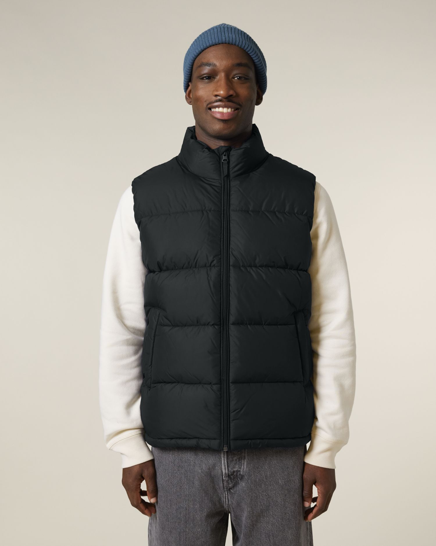 Puffer Gilet Front Main