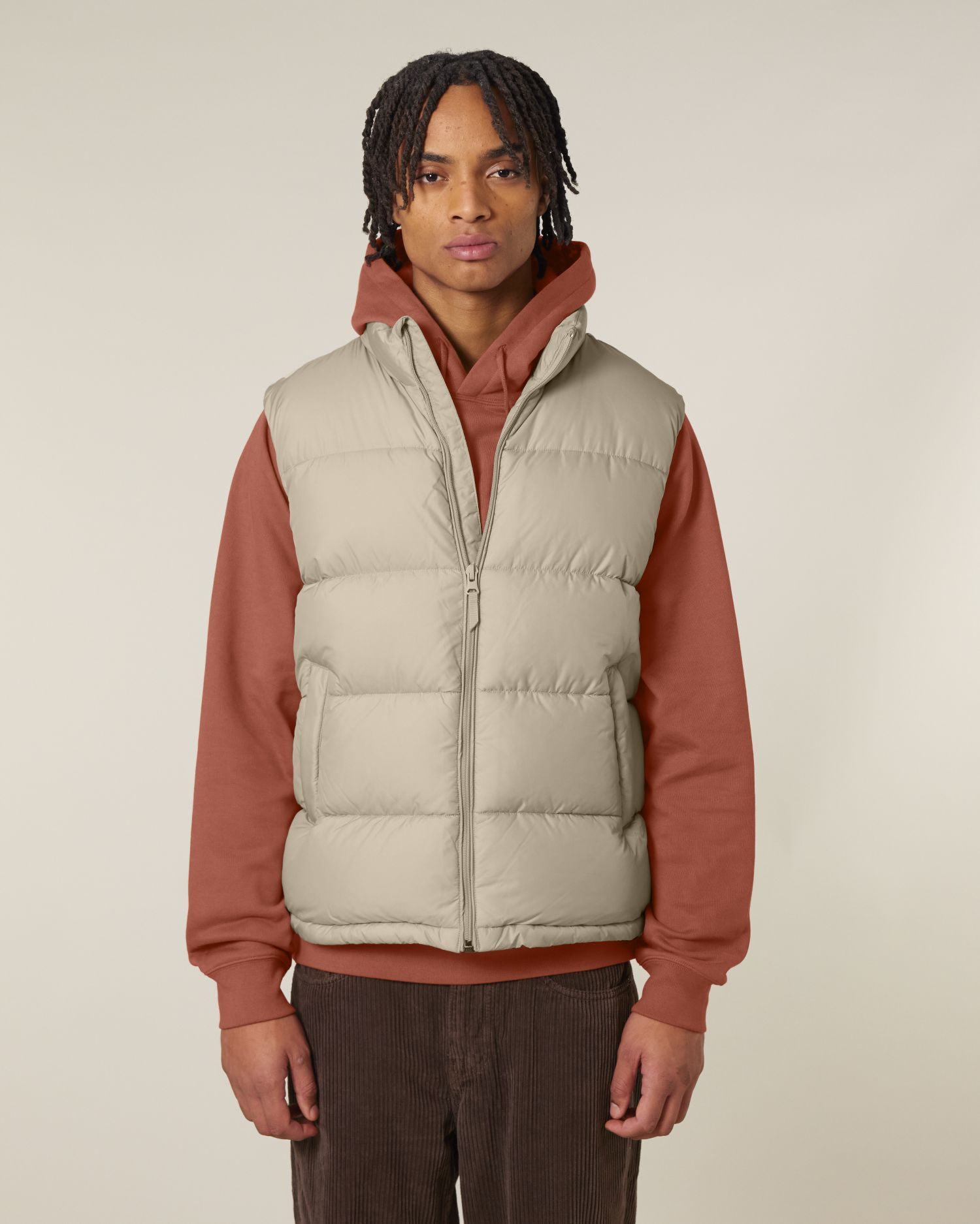 Puffer Gilet Front Main