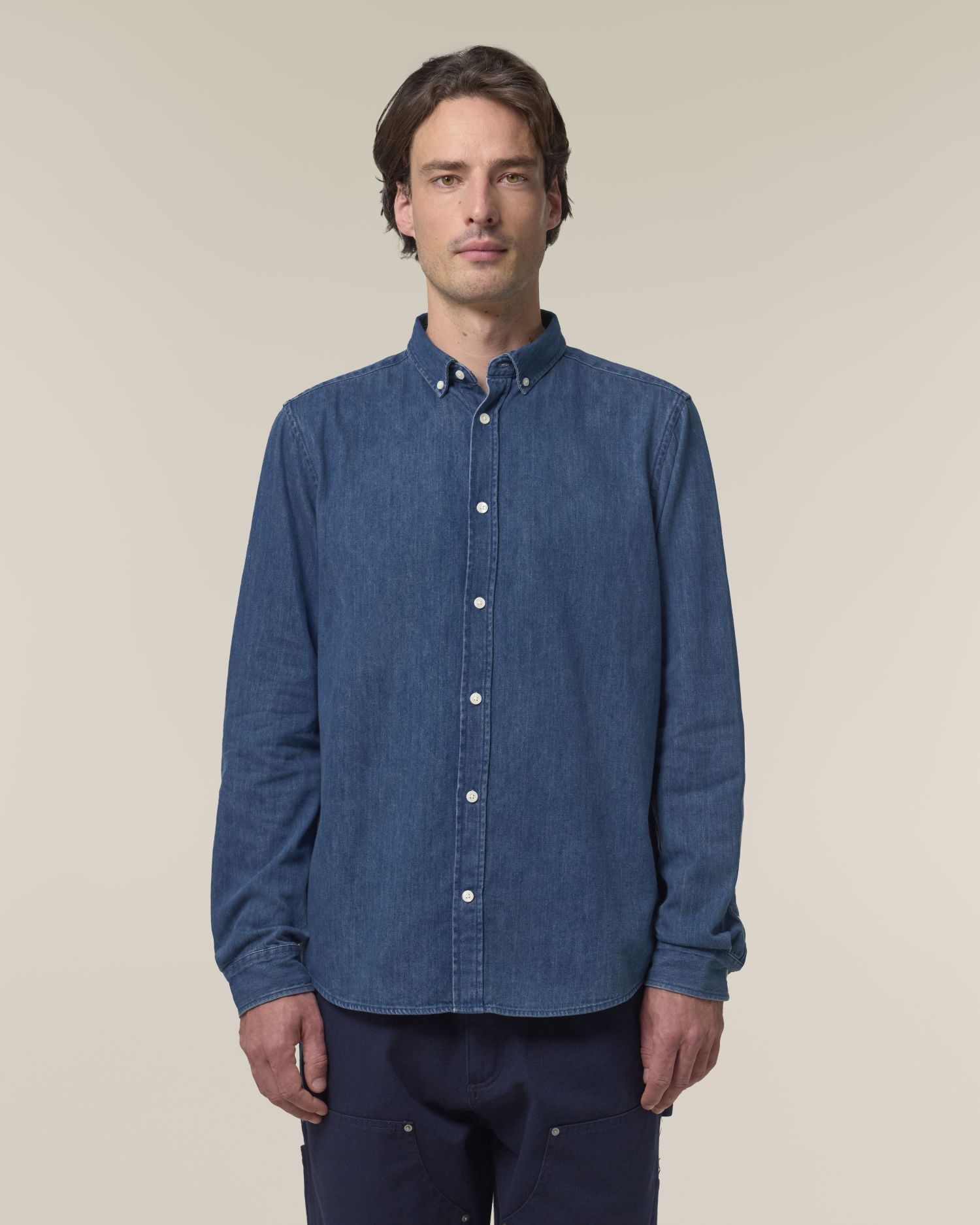 Stanley Denim Shirt Front Main