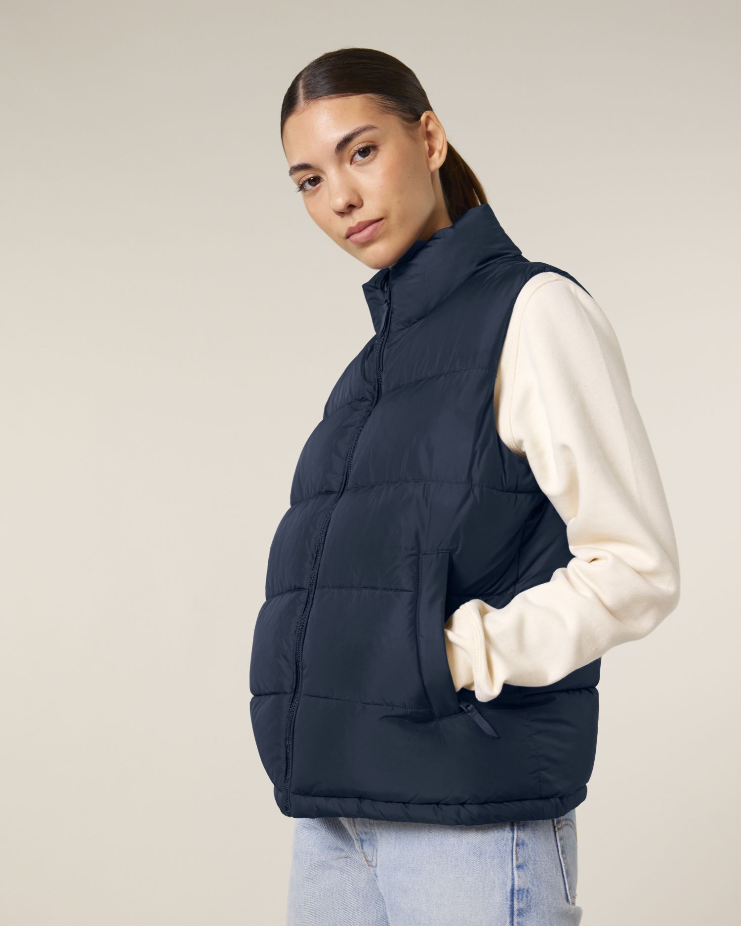 Puffer Gilet Front Main