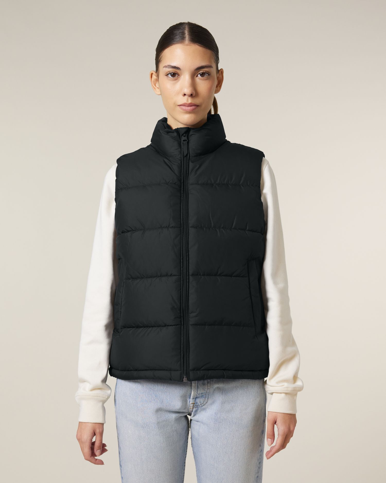 Puffer Gilet Front Main