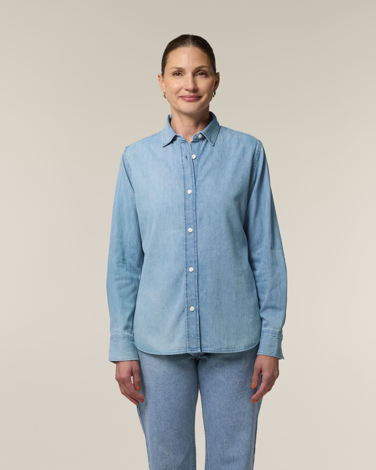 Stella Denim Shirt Front Main