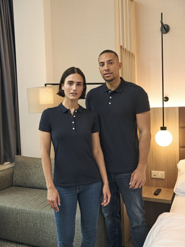 Z566 Russell Men's Fitted Stretch Polo