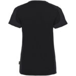 HAKRO Damen V-Shirt Contrast MIKRALINAR® - Produktbild