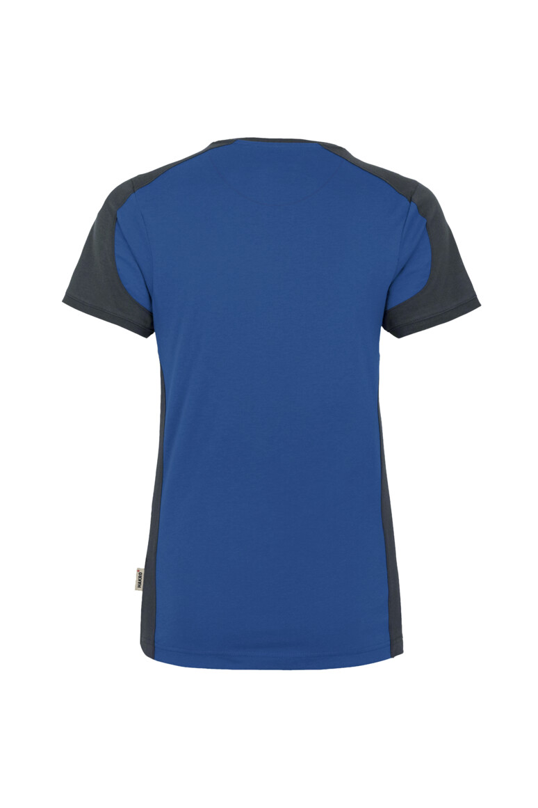 HAKRO Damen V-Shirt Contrast MIKRALINAR® - Produktbild