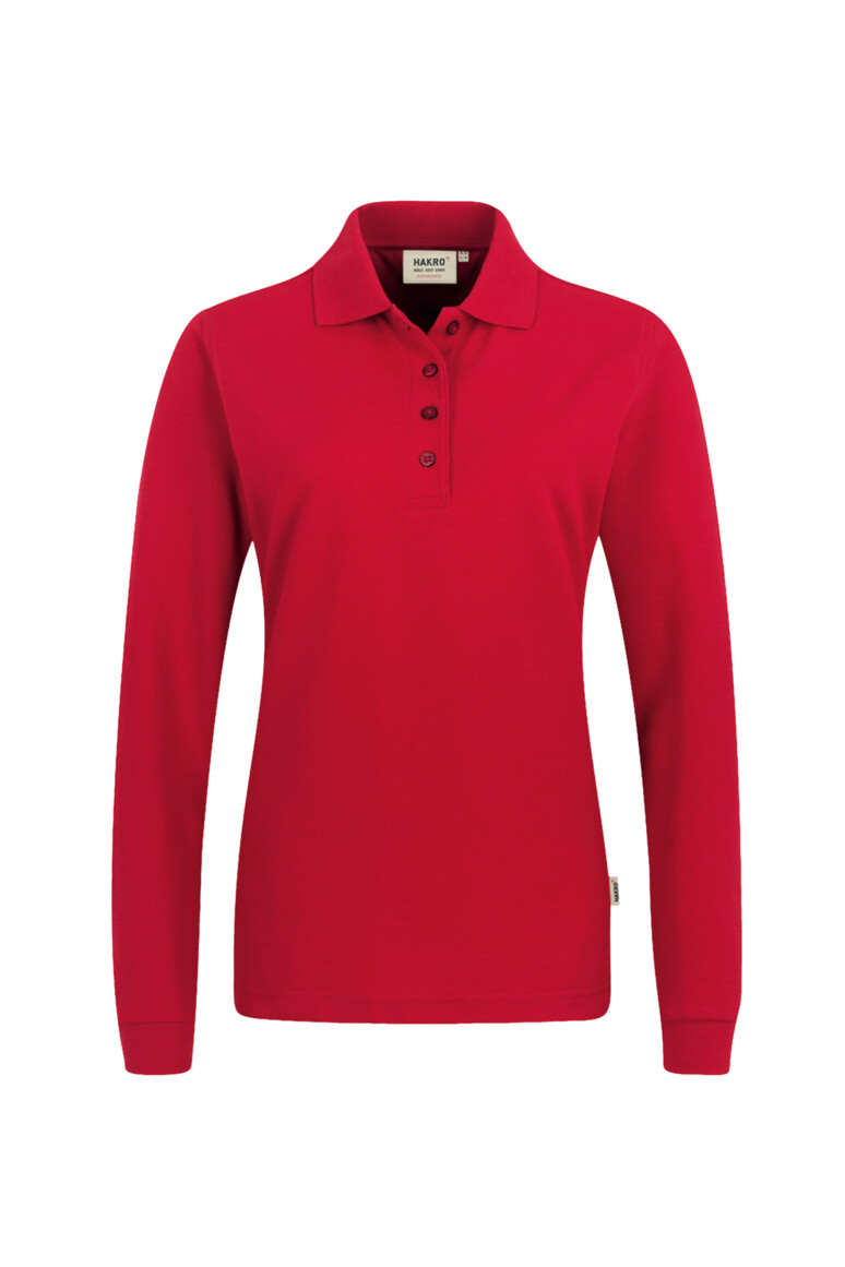 HAKRO Damen Longsleeve-Poloshirt MIKRALINAR®
