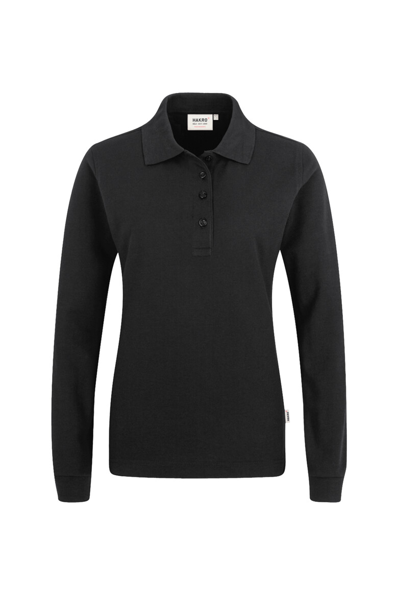 HAKRO Damen Longsleeve-Poloshirt MIKRALINAR®