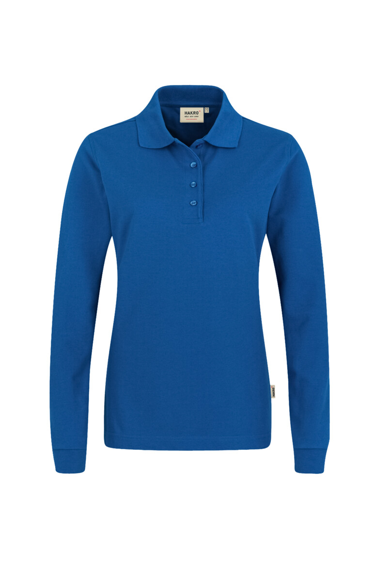 HAKRO Damen Longsleeve-Poloshirt MIKRALINAR®
