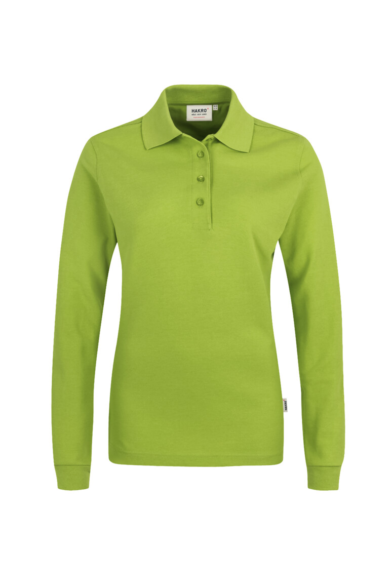 HAKRO Damen Longsleeve-Poloshirt MIKRALINAR®