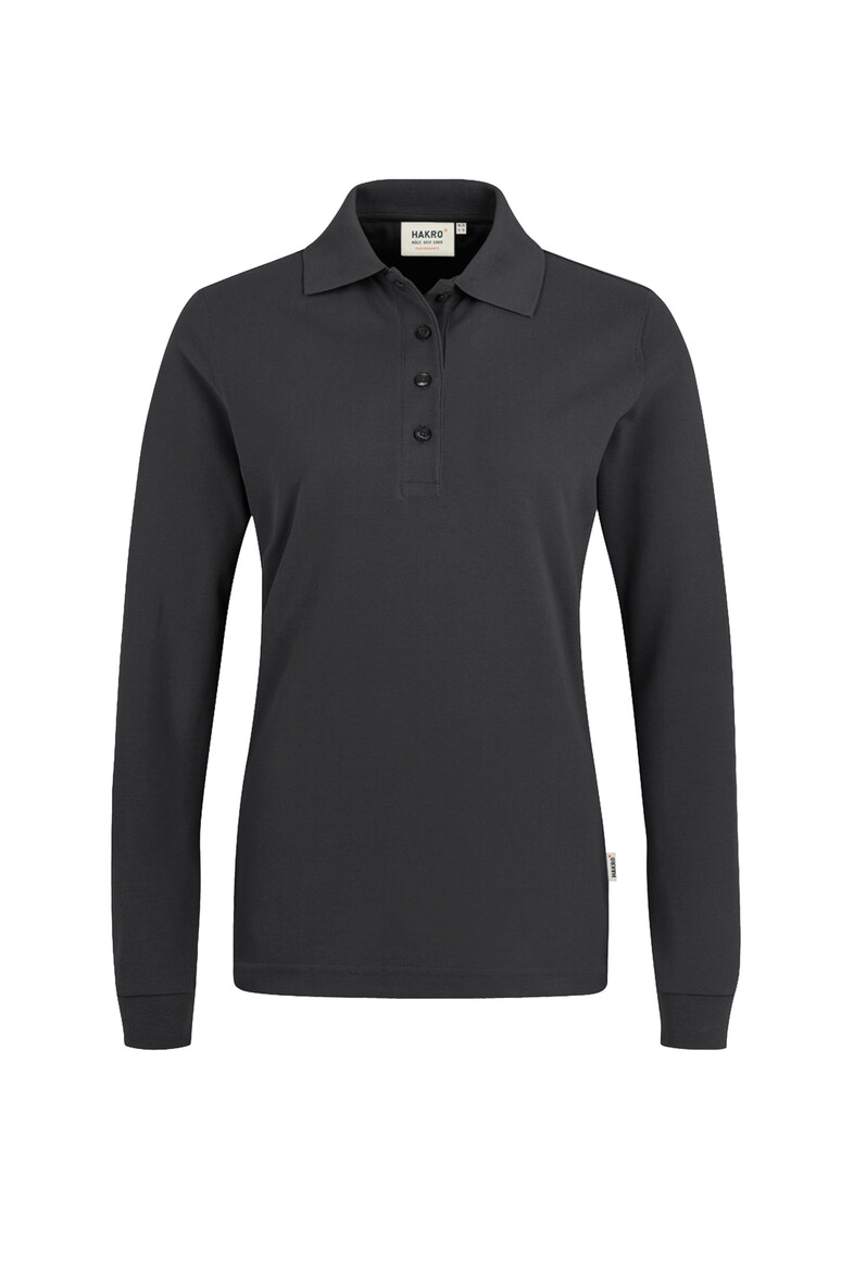 HAKRO Damen Longsleeve-Poloshirt MIKRALINAR®