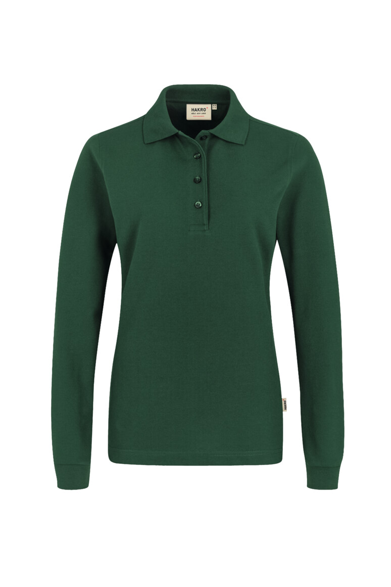 HAKRO Damen Longsleeve-Poloshirt MIKRALINAR®