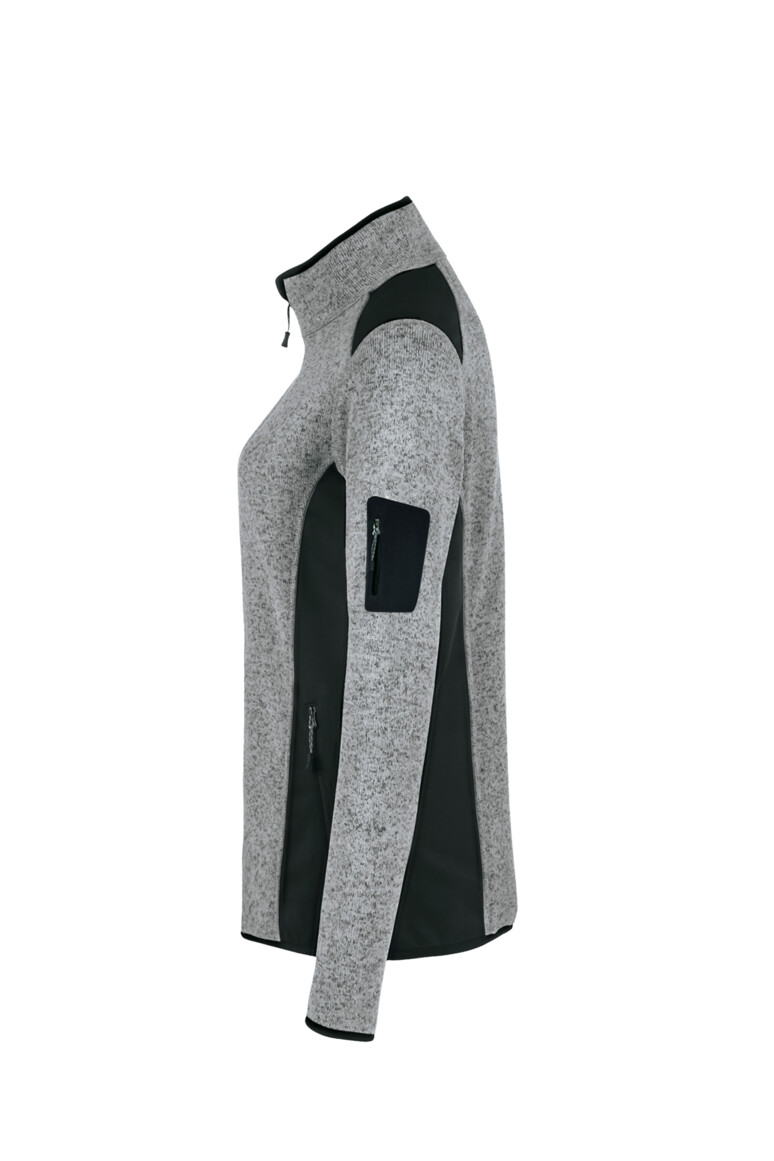 HAKRO Damen Strickfleecejacke