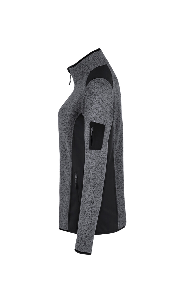 HAKRO Damen Strickfleecejacke